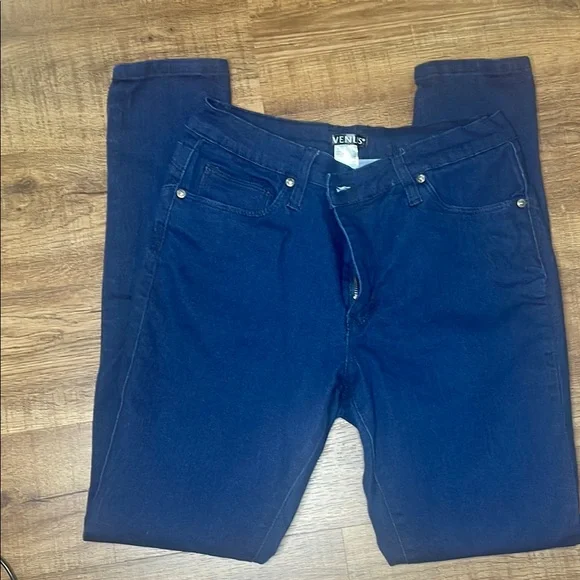 VENUS Deep Blue Women's Skinny Jeans - Picture 3 of 4